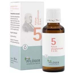 BIOCHEMIE Pflüger 5 Kalium phosphoricum D 6 dråber, 30 ml