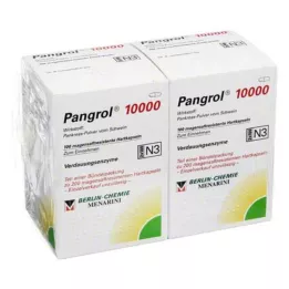 PANGROL 10.000 hårde kapsler med enterisk coatede pellets, 200 stk
