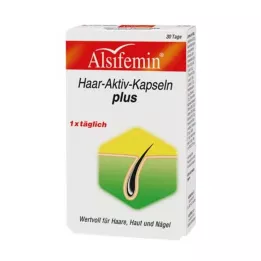 ALSIFEMIN Hair Active Capsules plus, 30 stk