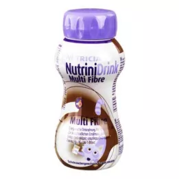 NUTRINIDRINK MultiFibre Chocolate Flavor, 200 ml