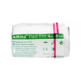ASKINA Elast Fin bandage 6 cmx4 m cellofan, 1 stk