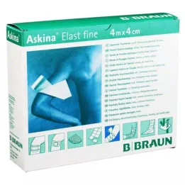 ASKINA Elast Fin Bandage 4 cmx4 m løs, 20 stk