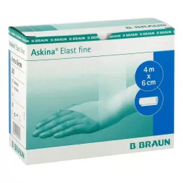 ASKINA Elast Fin Bandage 6 cmx4 m løs, 20 stk