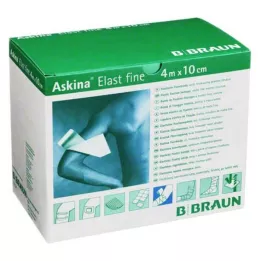 ASKINA Elast Fin Bandage 10 cmx4 m løs, 20 stk
