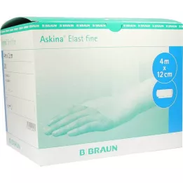 ASKINA Elast Fin Bandage 12 cmx4 m løs, 20 stk