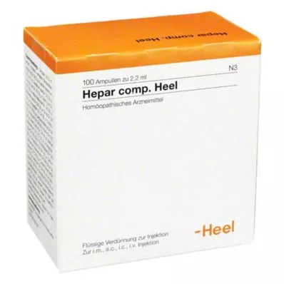 HEPAR COMP.Hælampuller, 100 stk