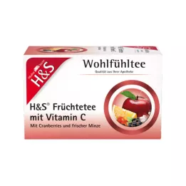 H&S Frugter med C-vitaminfilterposer, 20X2,7 g