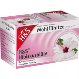 H&amp;S Hibiscus blomsterfilterpose, 20X1,75 g