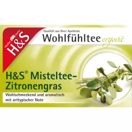 H&S Mistelten teblanding med citrongræsfilterpose, 20X2,0 g