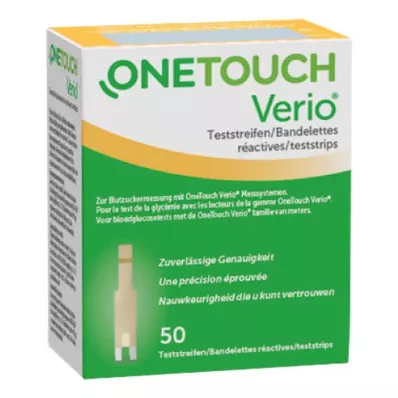ONE TOUCH Verio teststrimler, 50 stk