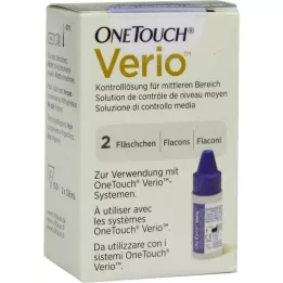 ONE TOUCH Verio kontrolopløsningsmedium, 2X3,8 ml