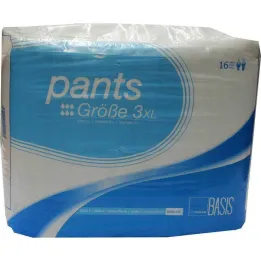 Param Pants Basic Str. 3 XL, 16 stk