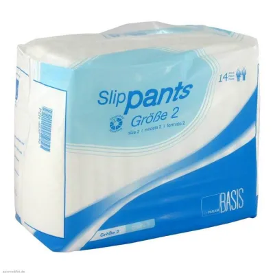 Param Slip Pants Basic Str. 2, 14 stk