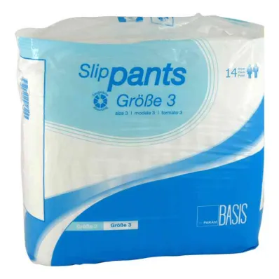 Param Slip Pants Basic Str. 3 (14 stk)