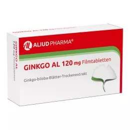 GINKGO AL 120 mg filmovertrukne tabletter, 60 stk