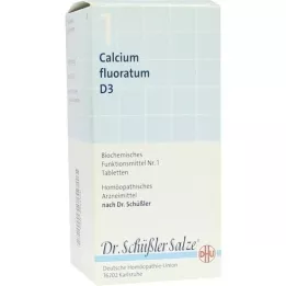 BIOCHEMIE DHU 1 Calcium fluoratum D 3 tabletter, 420 stk