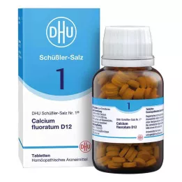 BIOCHEMIE DHU 1 Calcium fluoratum D 12 tabletter, 420 stk
