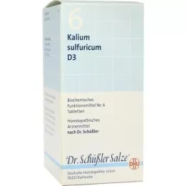 BIOCHEMIE DHU 6 kaliumsulfuricum D 3 tabletter, 420 stk