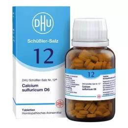BIOCHEMIE DHU 12 Calcium sulfuricum D 6 tabletter, 420 stk