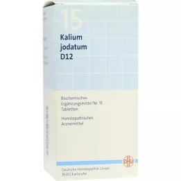 BIOCHEMIE DHU 15 kaliumiodat D 12 tabletter, 420 stk