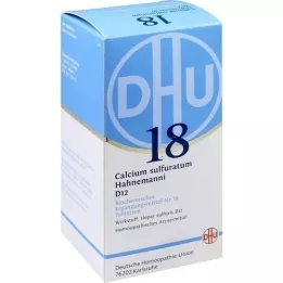 BIOCHEMIE DHU 18 Calcium sulfuratum D 12 tabletter, 420 stk
