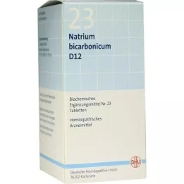 BIOCHEMIE DHU 23 Natrum bicarbonicum D 12 tabletter, 420 stk