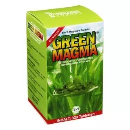 GREEN MAGMA Byggræsekstrakttabletter, 320 stk