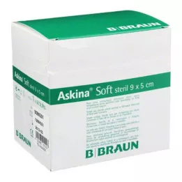 ASKINA Blød sårbandage 5x9 cm steril, 50 stk