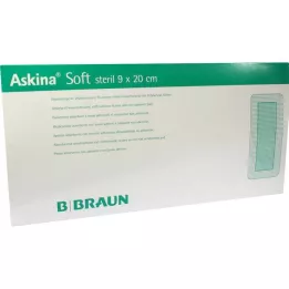 ASKINA Blød sårbandage 9x20 cm steril, 30 stk