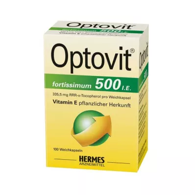 OPTOVIT fortissimum 500 kapsler, 100 stk OPTOVIT fortissimum 500 kapsler, 100 stk