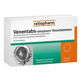 VENENTABS-ratiopharm depottabletter, 50 stk