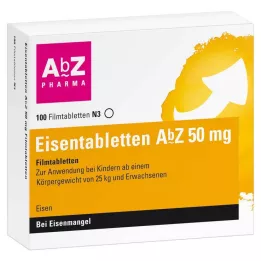 EISENTABLETTEN AbZ 50 mg filmovertrukne tabletter, 100 stk
