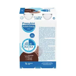 FRESUBIN PROTEIN Energi DRINK Chokoladedrikflaske 6X4X200 ml