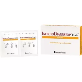 INFECTODIARRSTOP LGG Bananpulver til suspensionsproduktion, 6 stk