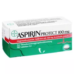 ASPIRIN Protect 100 mg gastro-resistente tabletter, 98 stk