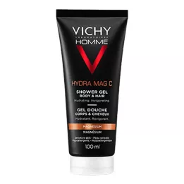 VICHY HOMME Hydra Mag C Shower Gel, 200 ml