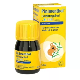 PINIMENTHOL Koldt bad til børn fra 2 år, Eucalyptus, 30 ml