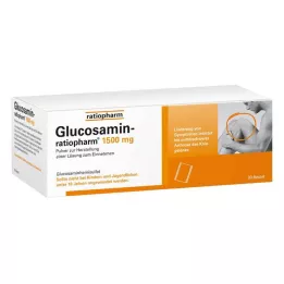 GLUCOSAMIN-RATIOPHARM 1500 mg pulver til oral administration, 90 stk