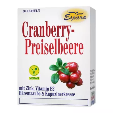CRANBERRY PREISELBEERE kapsler, 60 stk CRANBERRY PREISELBEERE kapsler, 60 stk