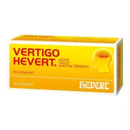 VERTIGO HEVERT SL Tabletter, 40 stk