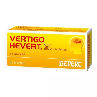 VERTIGO HEVERT SL Tabletter, 40 stk