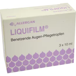 LIQUIFILM Fugtgivende øjendråber, 3X10 ml