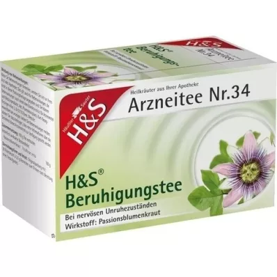 H&amp;S Beroligende tefilterpose, 20X2,0 g