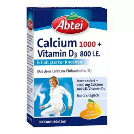 ABTEI Osteo Vital Citrus tyggetabletter, 30 stk