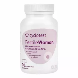 CYCLOTEST fertil kvinde mikronæringskapsler, 90 stk