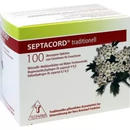 SEPTACORD traditionelt overtrukne tabletter, 100 stk