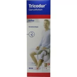TRICODUR GenuMotion bandage størrelse 3/M hvid, 1 stk