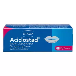 ACICLOSTAD Creme mod forkølelsessår, 2 g