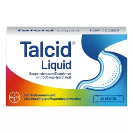 TALCID Væske, 20 stk