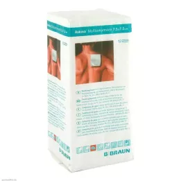 ASKINA Gaze komprimerer 7,5x7,5 cm ikke-steril 12-fold, 100 stk